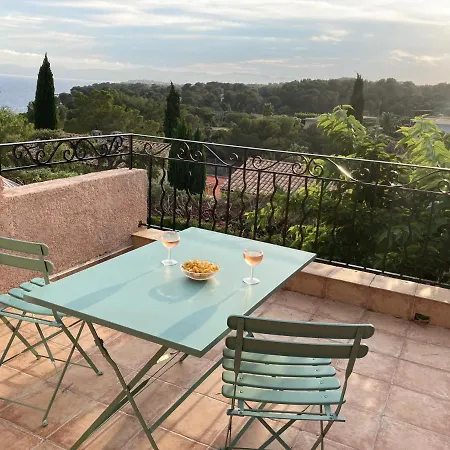 Semesterbostad 10 A 12 Pers Famille Amateurs Randonnee Boulouris Panorama Raphael Tennis Piscine Partage